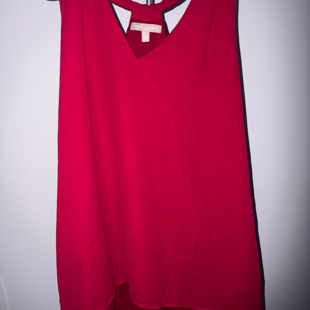 Banana Republic Vibrant Red Tank Top